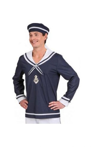 Grote maten matrozen verkleed set