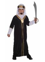 Arabieren sultan kostuum voor kinderen zwart
