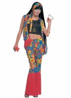 Hippie flower power kleding vrouwen