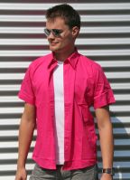 Lemon&Soda overhemd voor heren roze