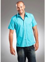 Lemon&Soda overhemd voor heren turquoise