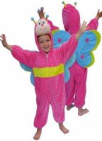 Pluche vlinder outfit voor kinderen