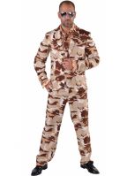 Camouflage pak 3-delig voor heren