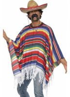 Mexico verkleed kleding poncho