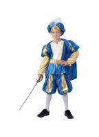 Blauw prinsen kostuum voor jongens