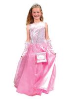 Prinsessen jurken lang roze voor meisjes