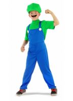 Loodgieter Luigi pak groen voor jongens