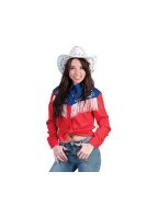 Rodeo cowboy blouse voor dames