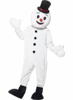 Luxe sneeuwpoppen kostuum