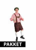 Oktoberfest kleding maat XL voordeelpakket voor heren