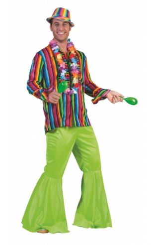 Gekleurd hippie overhemd