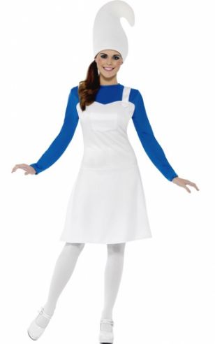 Blauw kabouter pakje voor vrouwen