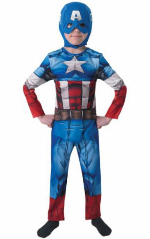 Compleet Captain America kostuum for kids