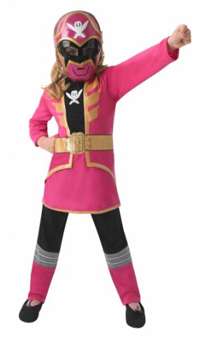Roze Power Ranger kostuums voor kinderen