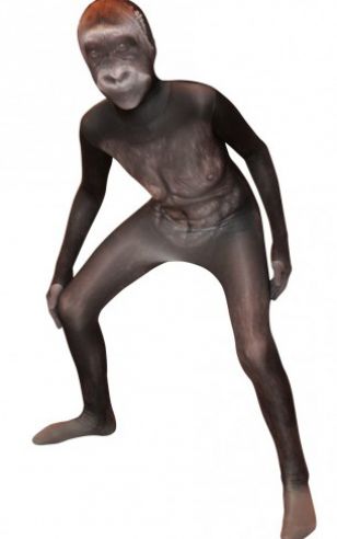Gorilla morphsuit volwassenen