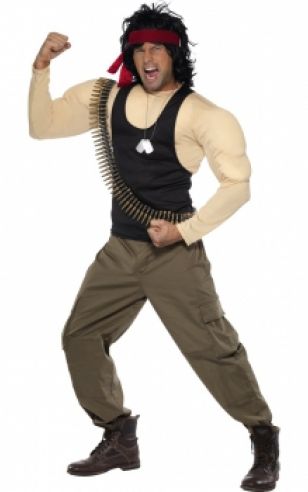 Rambo outfit voor volwassenen