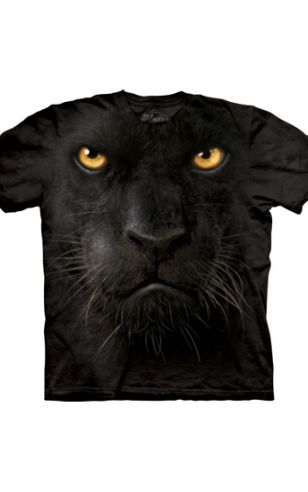 All-over print kids t-shirt zwarte panter