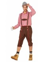 Bruine Oktoberfest lederhose