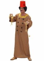 Bruine marrokaanse heren kaftan