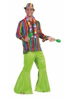 Gekleurd hippie overhemd