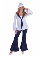 Matrozen kostuum voor dames