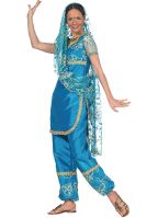 1001 nacht kleding dames blauw