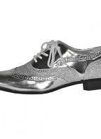 Heren feest schoen zilver