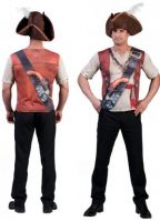 Piraten t-shirt 3D print voor heren