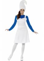 Blauw kabouter pakje voor vrouwen