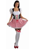 Rood Oktoberfest jurkje voor dames