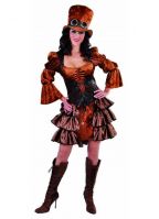 Steampunk kostuum voor dames