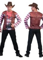 3D Cowboy shirt voor heren
