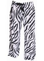 Zebra print loungebroek