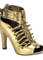 Bronzen Demonia pumps voor dames