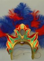 Caribe hoofdtooi goud