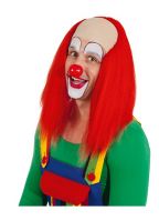 Clownspruik rood