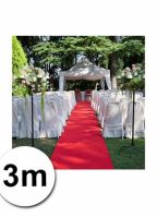 3 meter rode lopers 1 meter breed