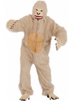 Verschrikkelijke sneeuwman yeti kostuum