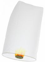 10 stuks witte wensballonnen XL 50 x 100 cm