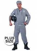 Grote maat boeven kostuum 3-delig