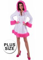 Grote maten Eskimo verkleedkostuum voor dames