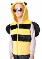 Bijen bodywarmer voor kinderen