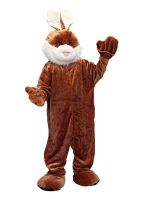 Paashaas kostuum van pluche