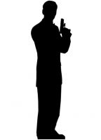 Star cut-out geheim agent