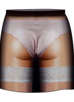 Dames rokje met ondergoed print