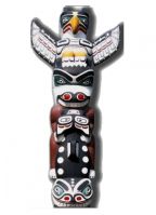 Cut-out van een totempaal